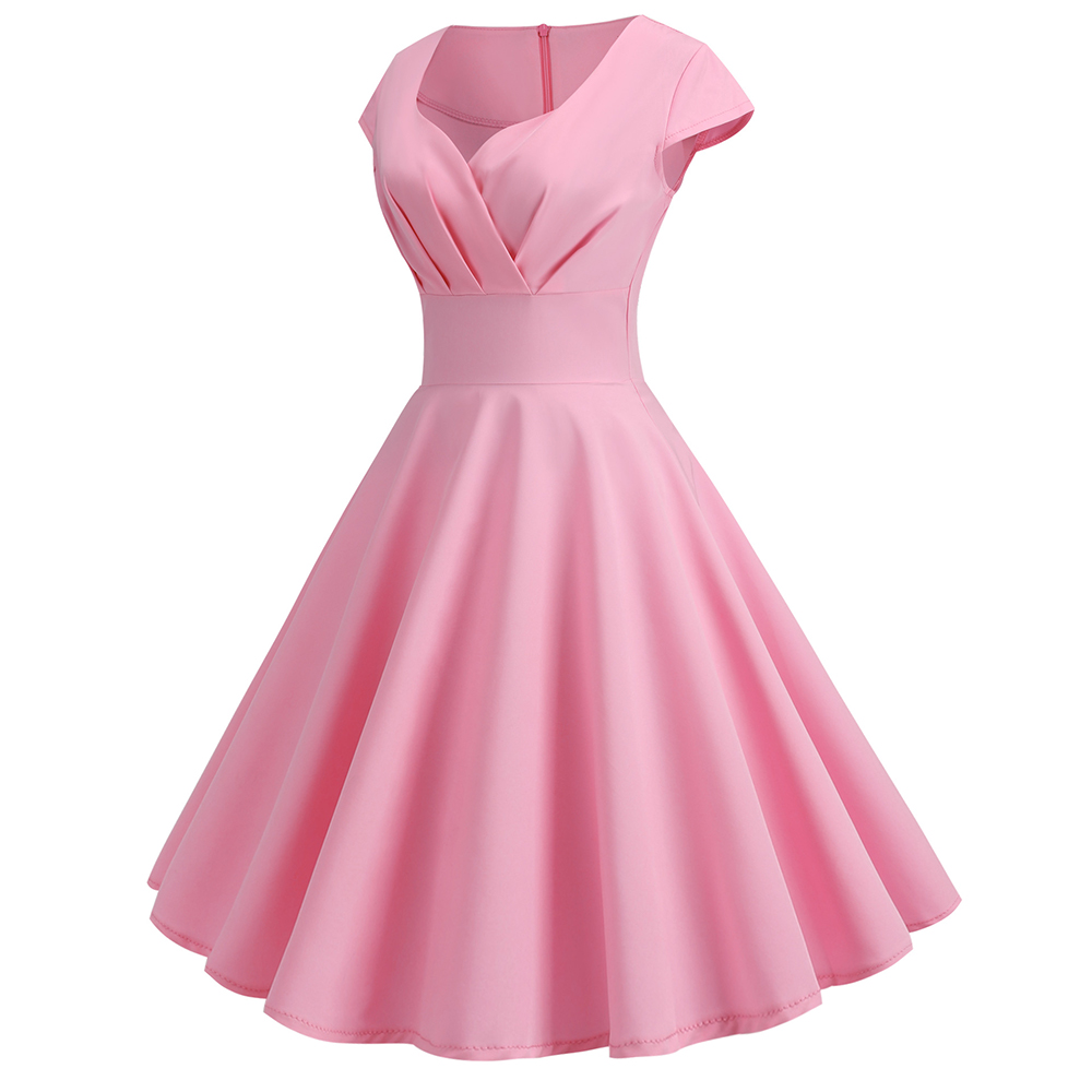 Women'S Fashion Of The 50S - Moda Sıcak Satış Kadın Elbise Bayan