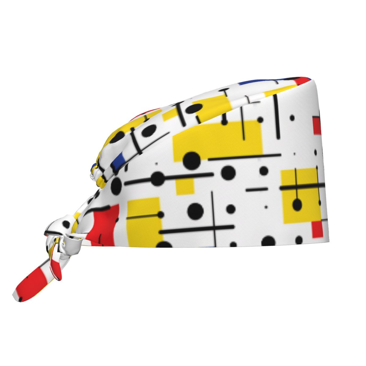 Women'S Fashion In The 1960S - Hemşire Şapkası Piet Mondrian Soyut Pop