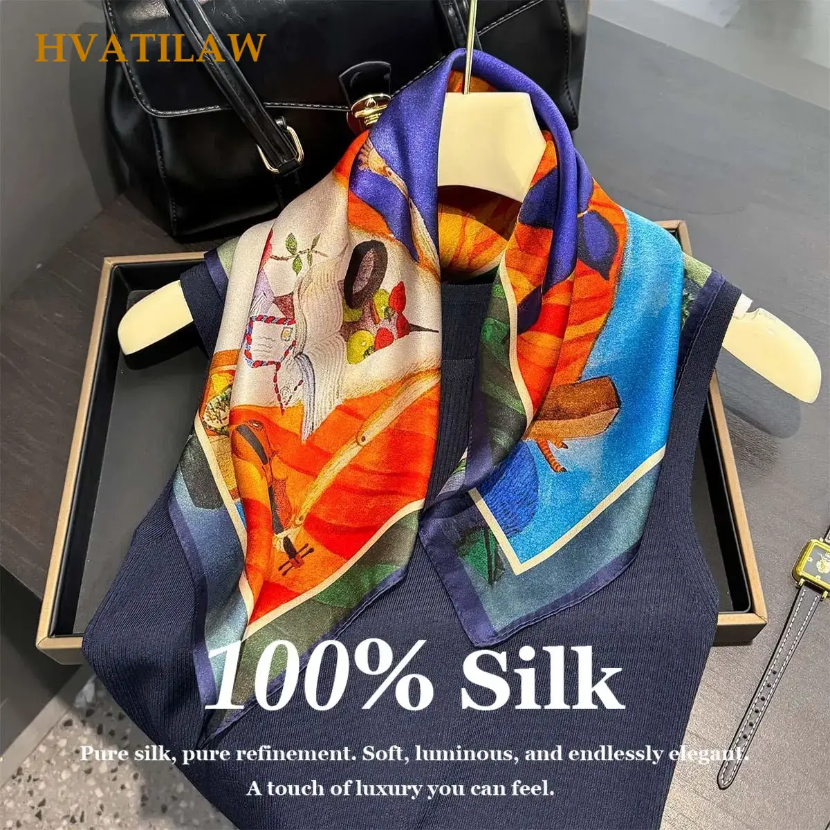 Women'S Fashion Poncho - %100 Saf İpek Eşarp Yazlık Kadın