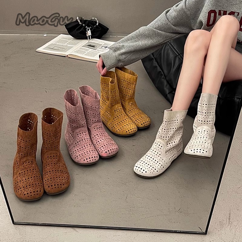 Women Fashion Youtube - Kadın Yazlık Botlar Nefes Alabilen Içi