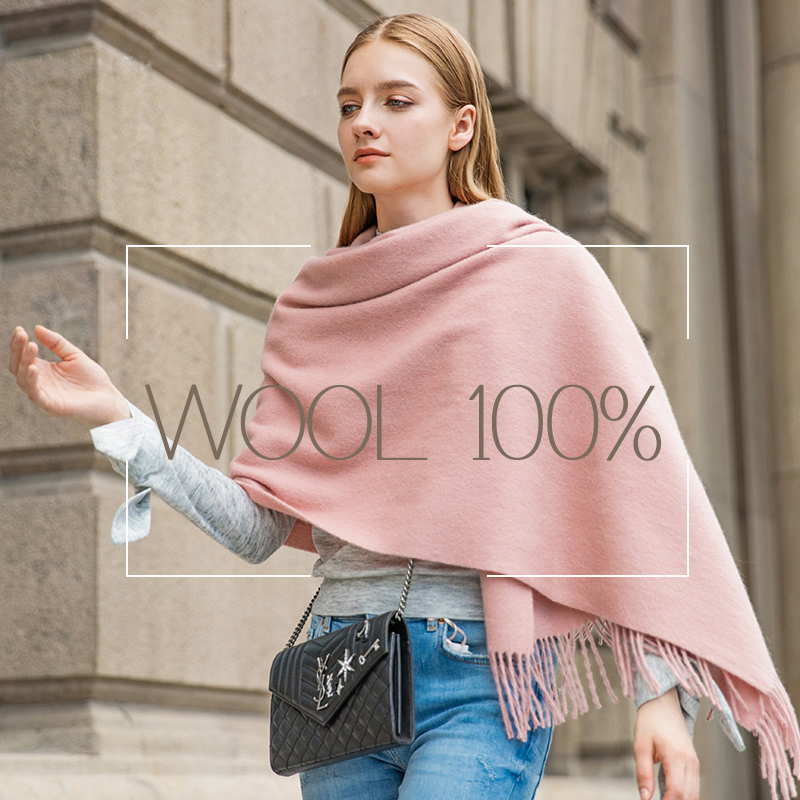 Women'S Fashion Poncho - Yün Kış Eşarp Kadın Moda Şal