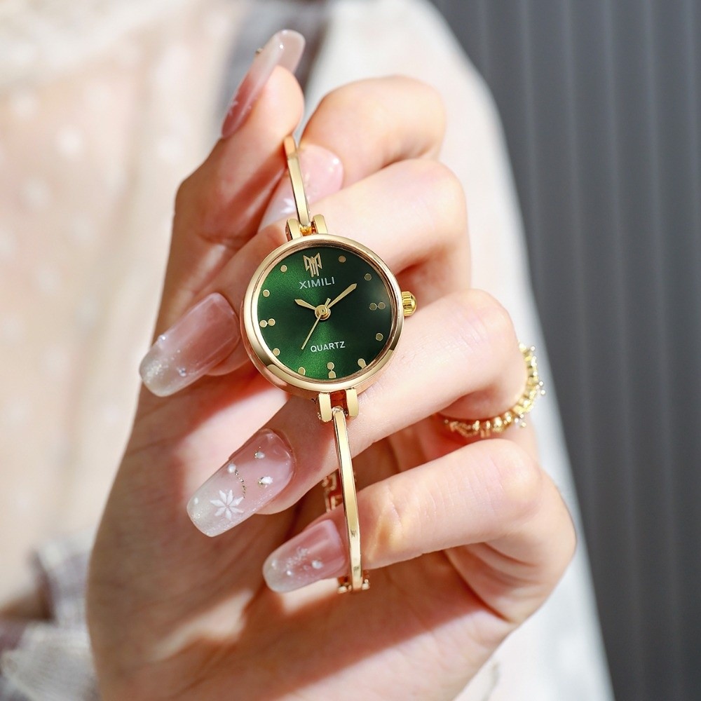 Women'S Fashion Digital Watch - Moda Kare Şekilli Kadran İnci Saat