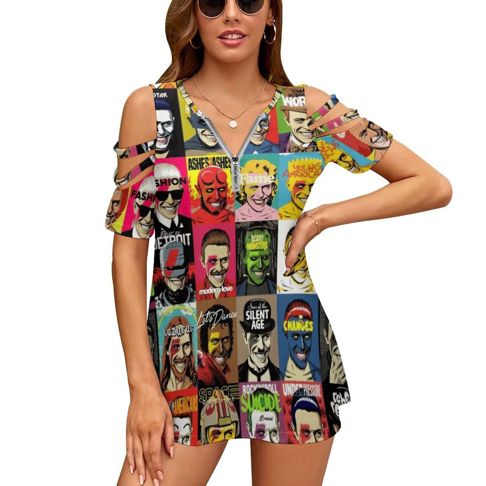 Women'S Fashion Of The 70S - Tüm Değişiklikler kadın T-Shirt Yaz Moda