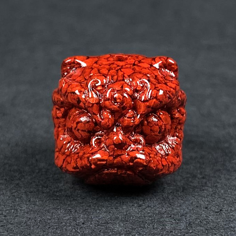 Women'S Fashion Jewellery - 10 adet Doğal Cinnabar Kristal Aslan