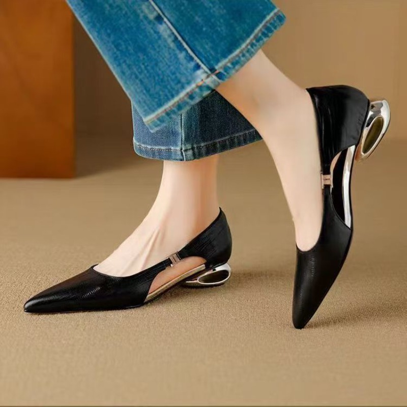 Women'S Fashion Brand Shoes - Yeni Yaz Klasik Düz Renk kadın