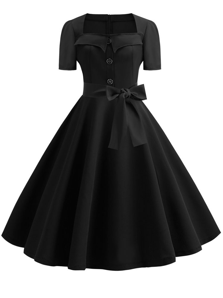 Kadınlar yaz elbisesi zarif Re - Women'S Fashion Of The 50S incelemesi ve fiyatı