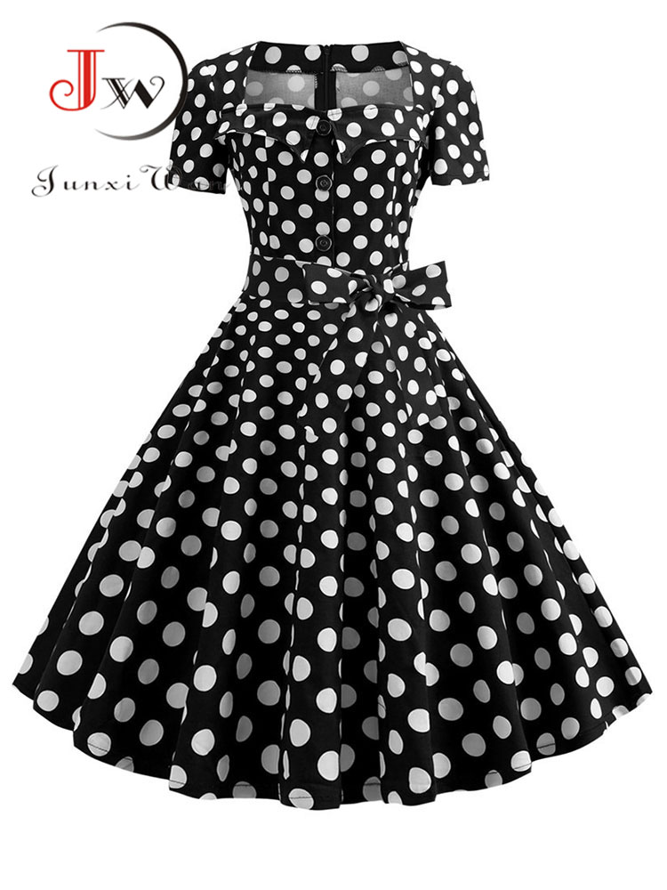 Kadınlar yaz elbisesi zarif Re - Women'S Fashion Of The 50S incelemesi ve fiyatı