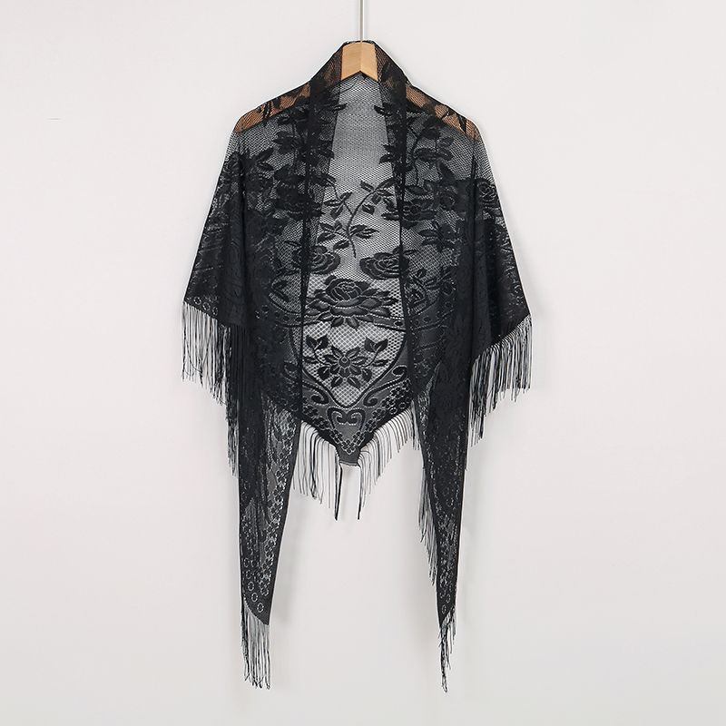 Yeni Nakış Dantel Eşarp Şal Çi - Women'S Fashion Poncho incelemesi ve fiyatı