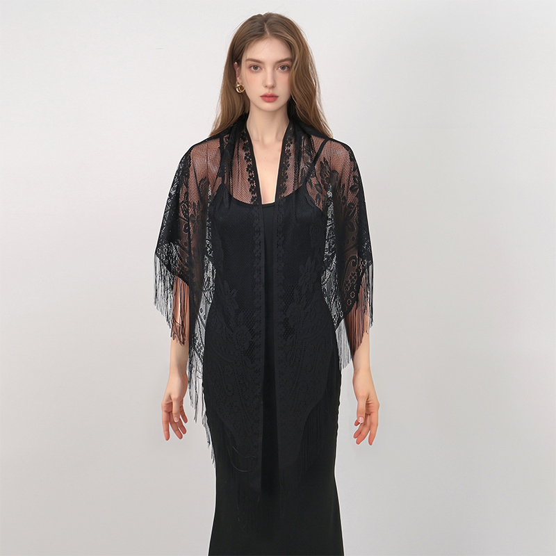 Yeni Nakış Dantel Eşarp Şal Çi - Women'S Fashion Poncho incelemesi ve fiyatı