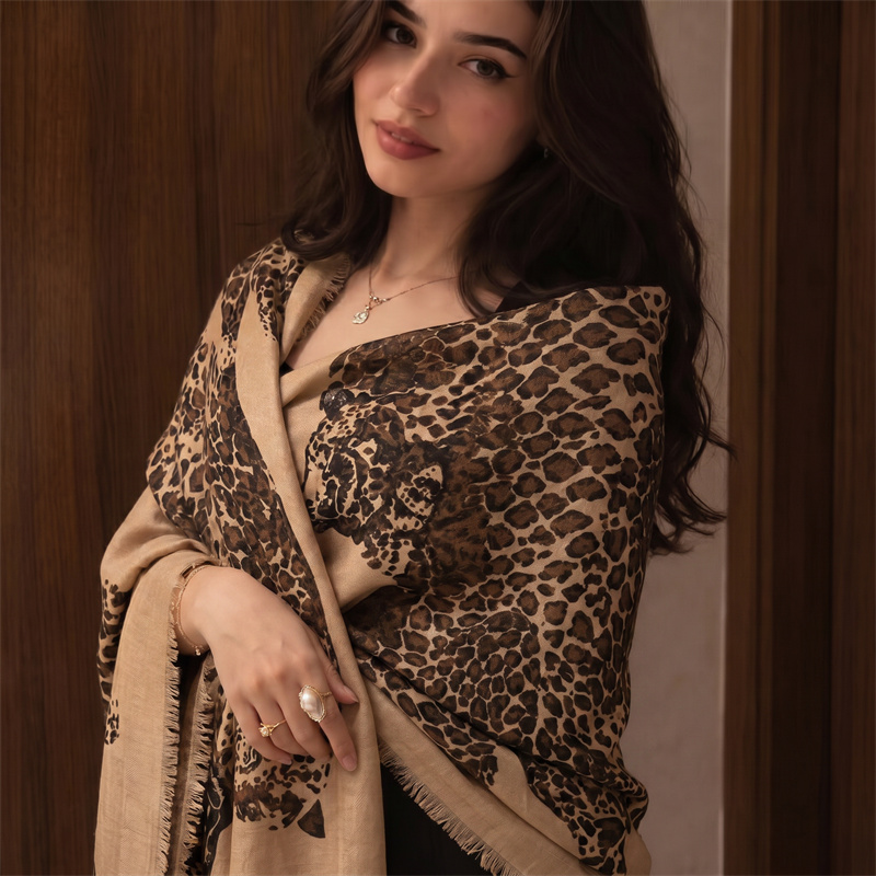 Vintage Leopar Desenli Tesettü - Women Fashion Wear incelemesi ve fiyatı
