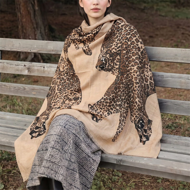 Vintage Leopar Desenli Tesettü - Women Fashion Wear incelemesi ve fiyatı