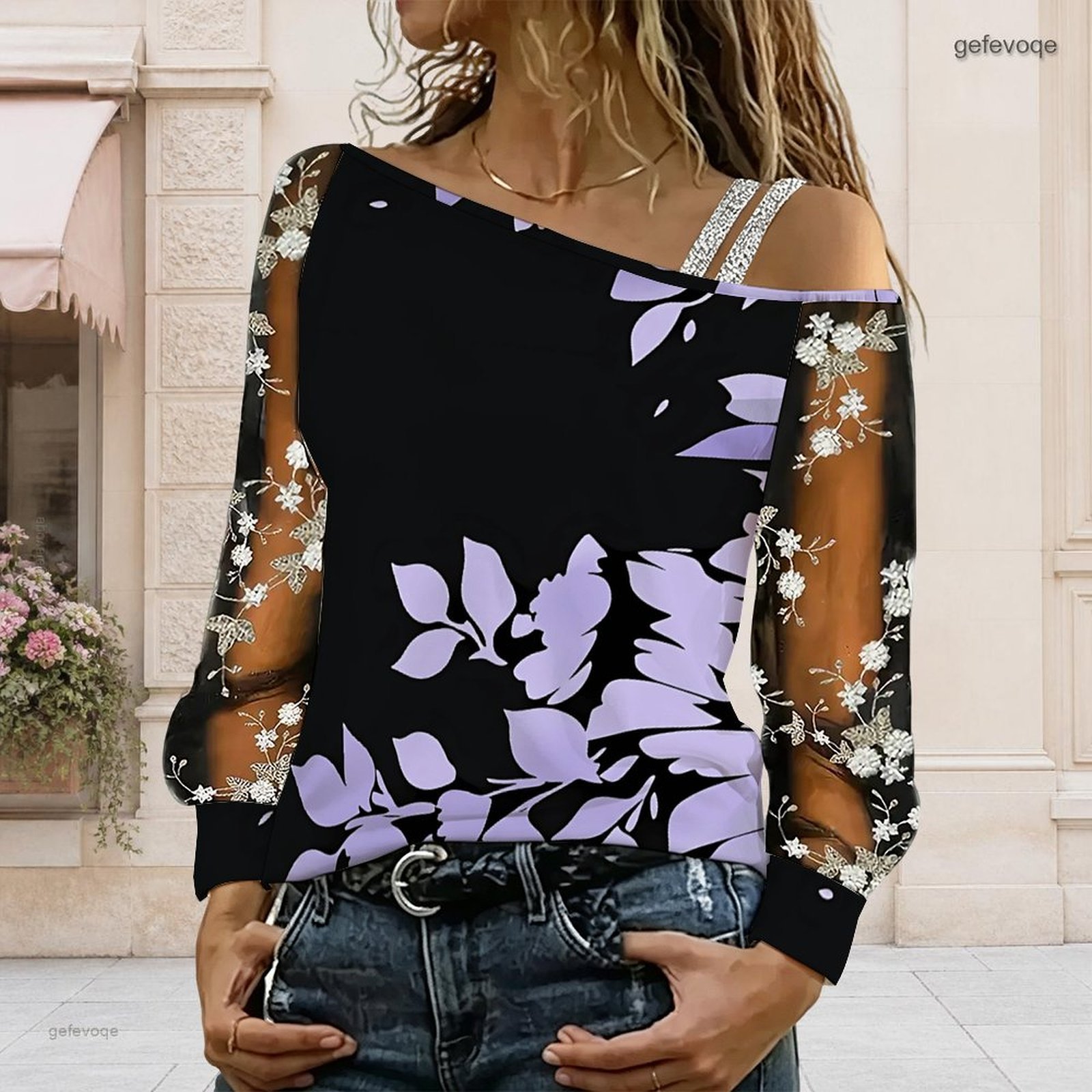 Kadınlar İçin Omuzları Açık Bl - Asymmetric Top Women incelemesi ve fiyatı