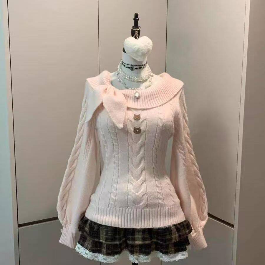 Kadınlar İçin Kawaii Japon Sti - Women'S Fashion Knitwear incelemesi ve fiyatı