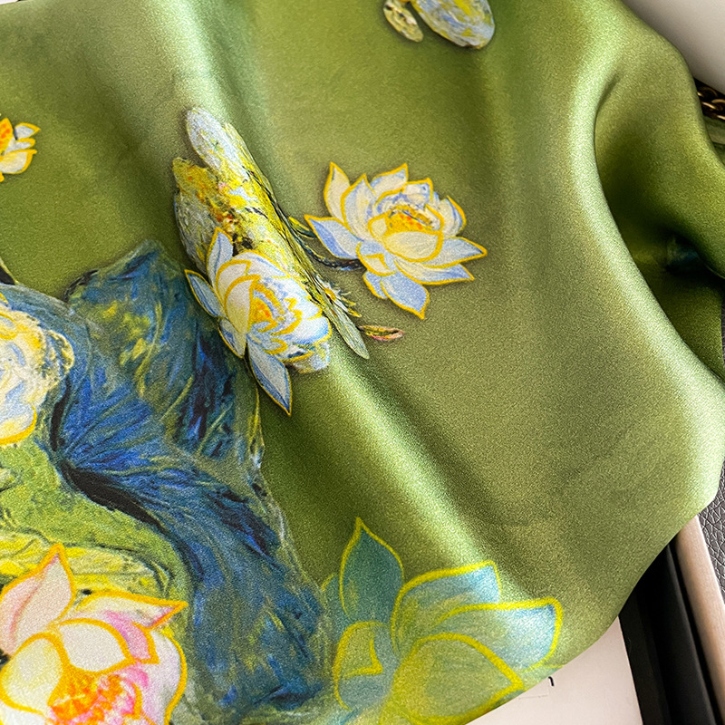 100% Gerçek ipek eşarp Moda Ba - Women'S Fashion Poncho incelemesi ve fiyatı