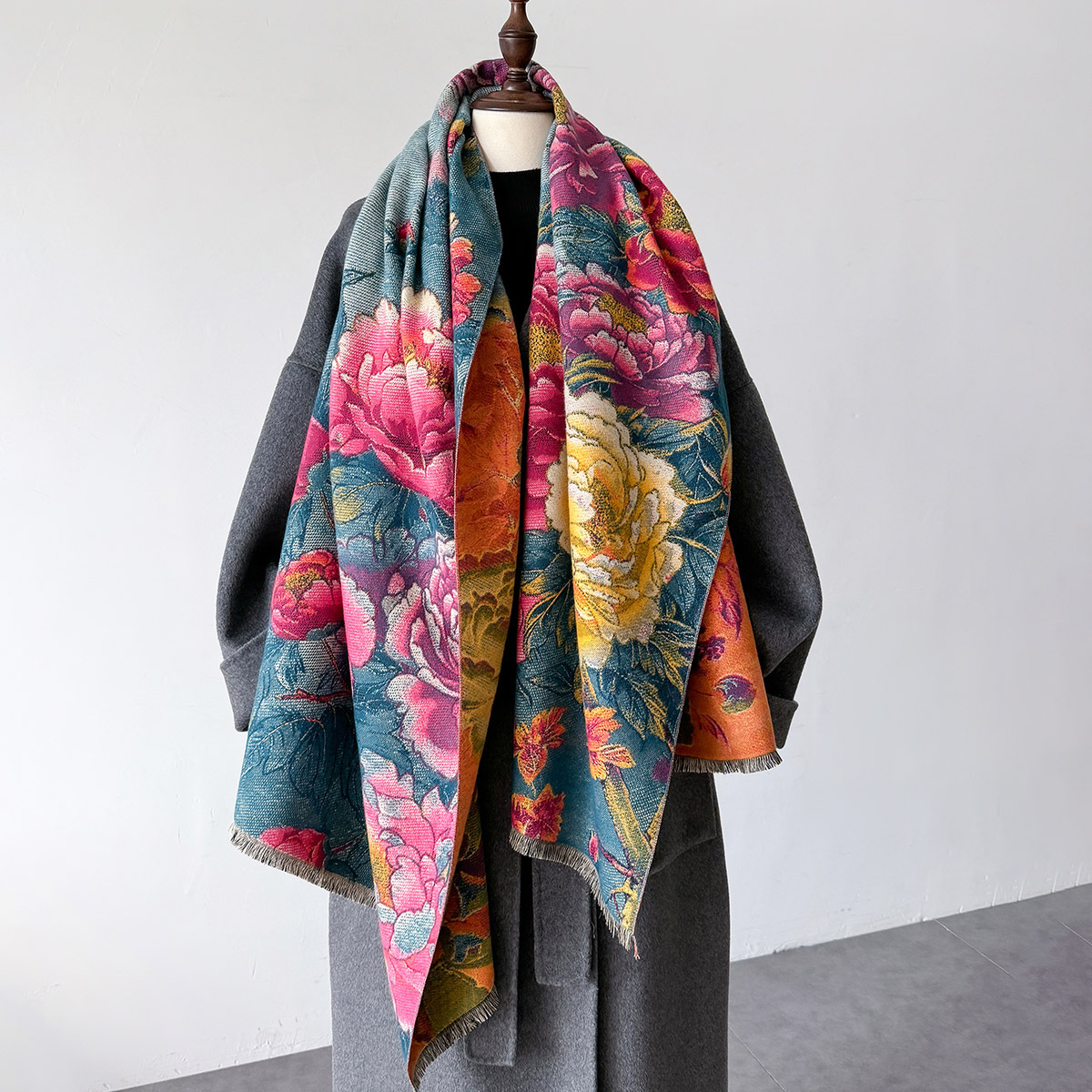 Sıcak Kaşmir Eşarp Kadın Şal Ç - Women'S Fashion Poncho incelemesi ve fiyatı