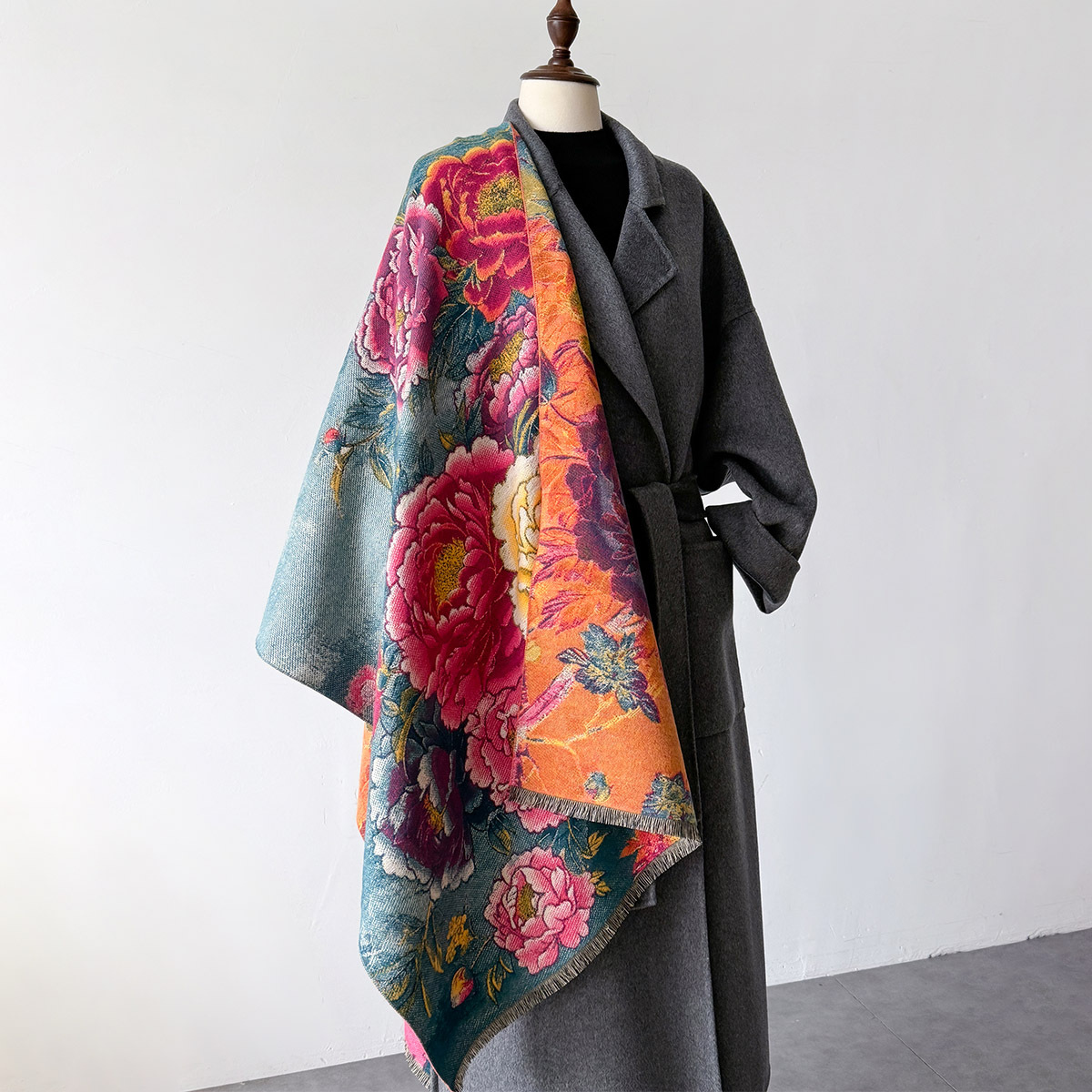Sıcak Kaşmir Eşarp Kadın Şal Ç - Women'S Fashion Poncho incelemesi ve fiyatı