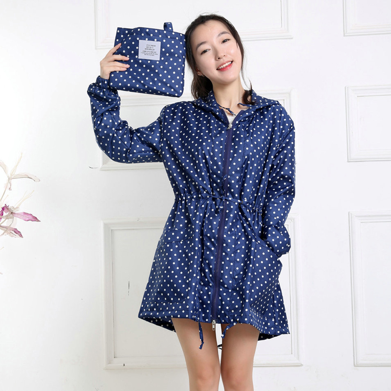 Moda nokta baskı kadın yağmurl - Women'S Fashion Raincoat incelemesi ve fiyatı