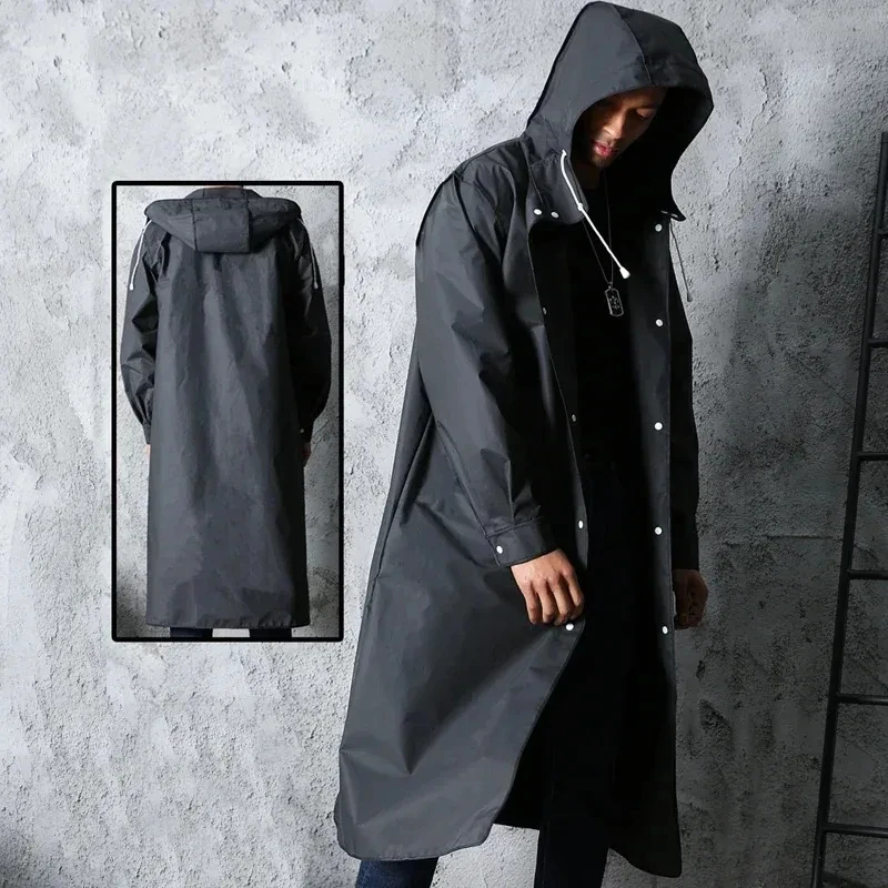 Siyah moda yetişkin su geçirme - Women'S Fashion Raincoat incelemesi ve fiyatı