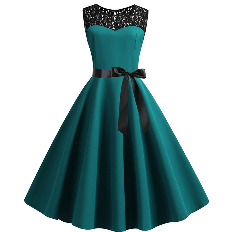 Zarif parti elbise kadın yaz d - Women'S Fashion Of The 50S incelemesi ve fiyatı