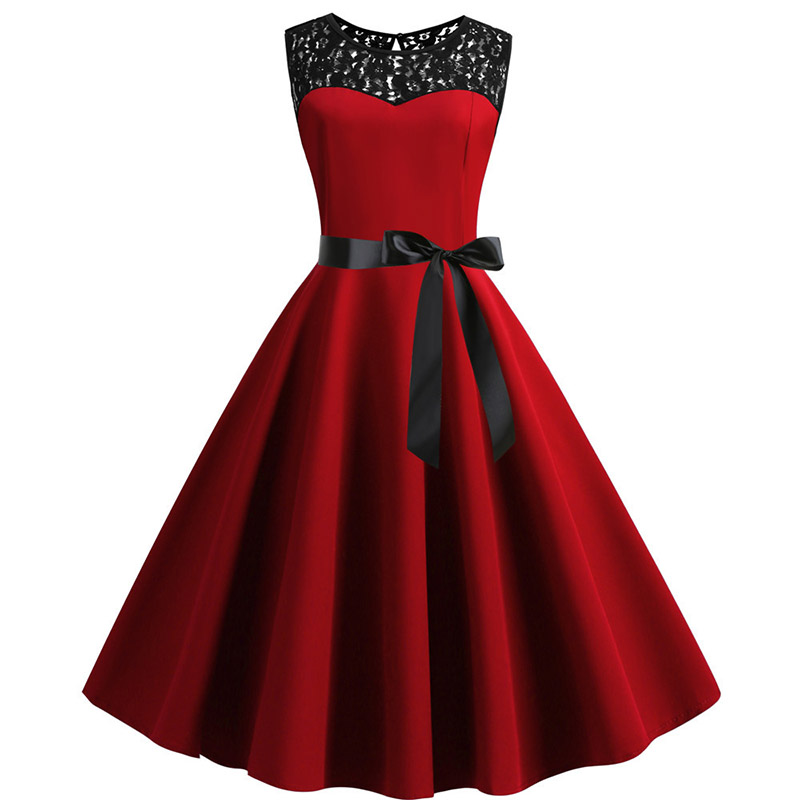 Zarif parti elbise kadın yaz d - Women'S Fashion Of The 50S incelemesi ve fiyatı