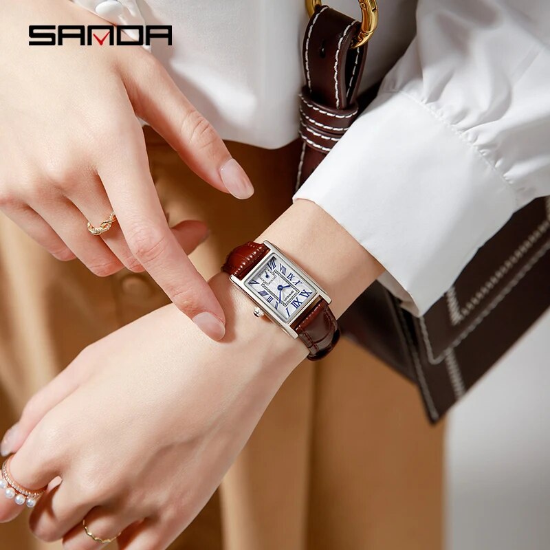 SANDA 1116 yeni moda 2024 zari - Women'S Fashion Digital Watch incelemesi ve fiyatı