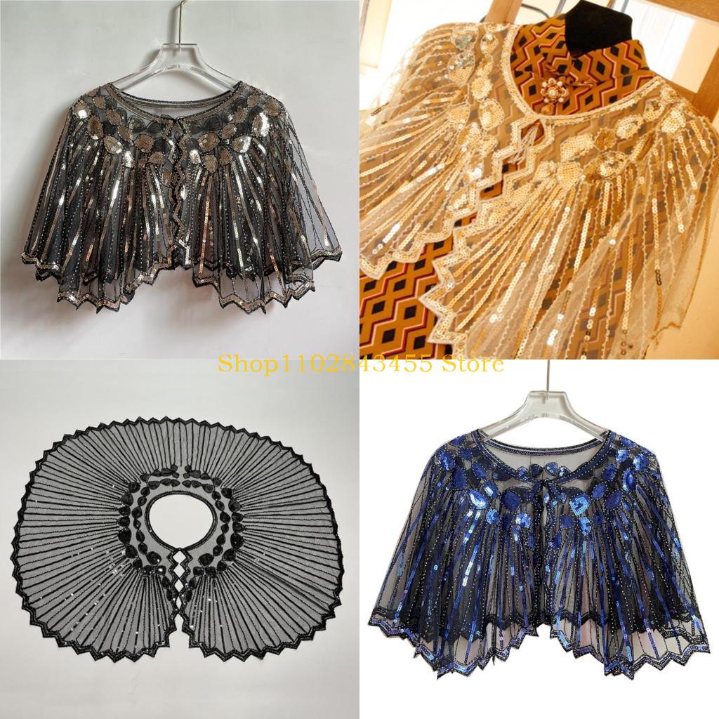49MC Payetler Sineklik Şal Gat - Women'S Fashion Roaring 20S incelemesi ve fiyatı