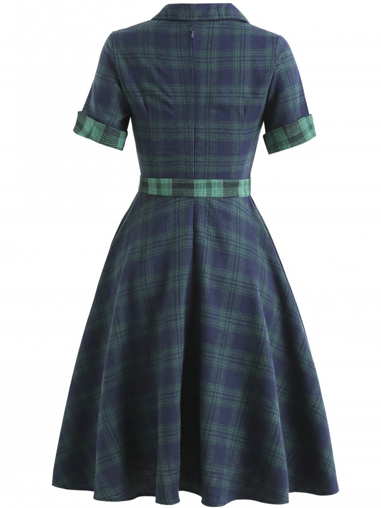 Kadın Pin Up kafes baskı rahat - Women'S Fashion Of The 50S incelemesi ve fiyatı