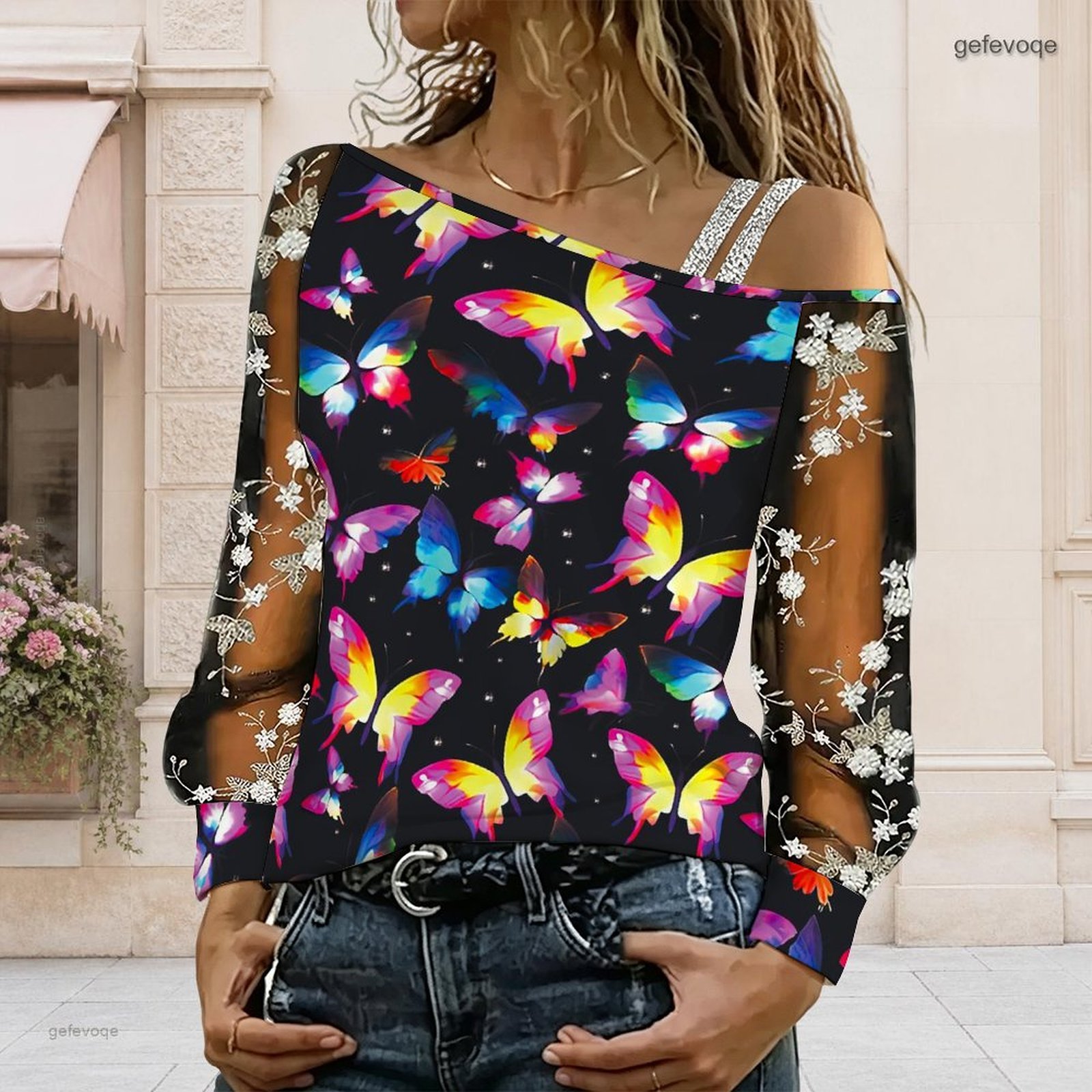 Kadınlar İçin Omuzları Açık Bl - Asymmetric Top Women incelemesi ve fiyatı