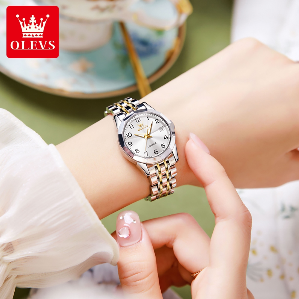 OLEVS Quartz saat kadınlar içi - Women'S Fashion Digital Watch incelemesi ve fiyatı