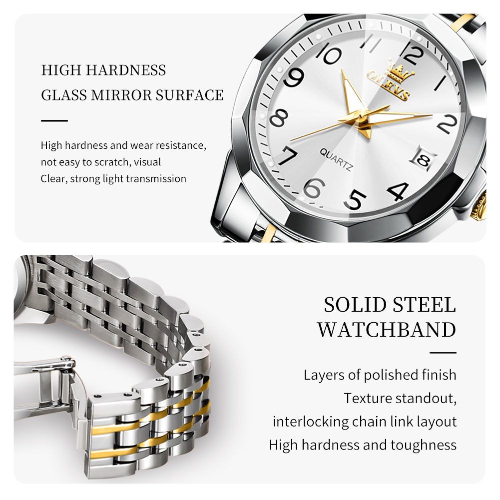 OLEVS Quartz saat kadınlar içi - Women'S Fashion Digital Watch incelemesi ve fiyatı