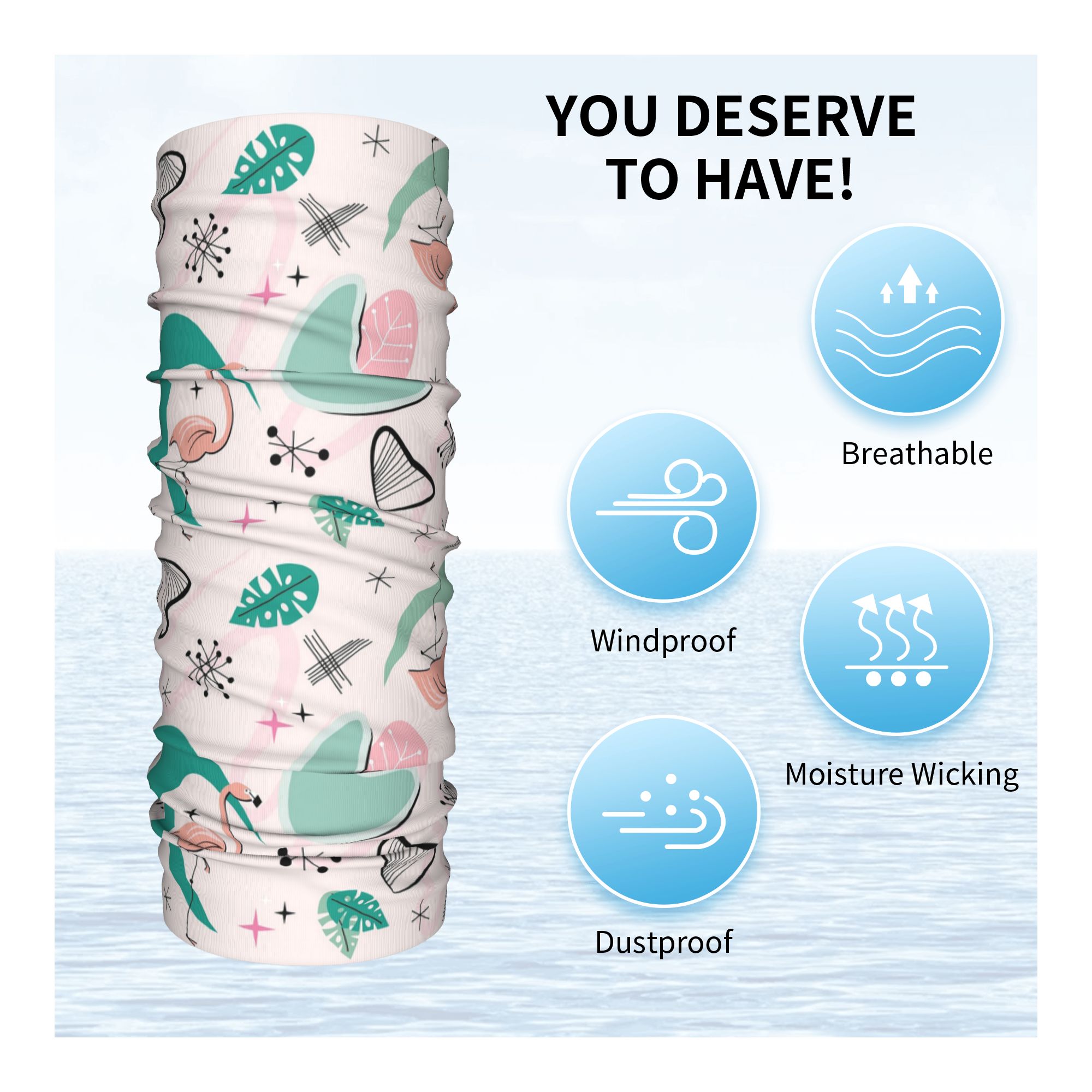 Atomik 50'ler Flamingo Bandana - Women'S Fashion Of The 50S incelemesi ve fiyatı
