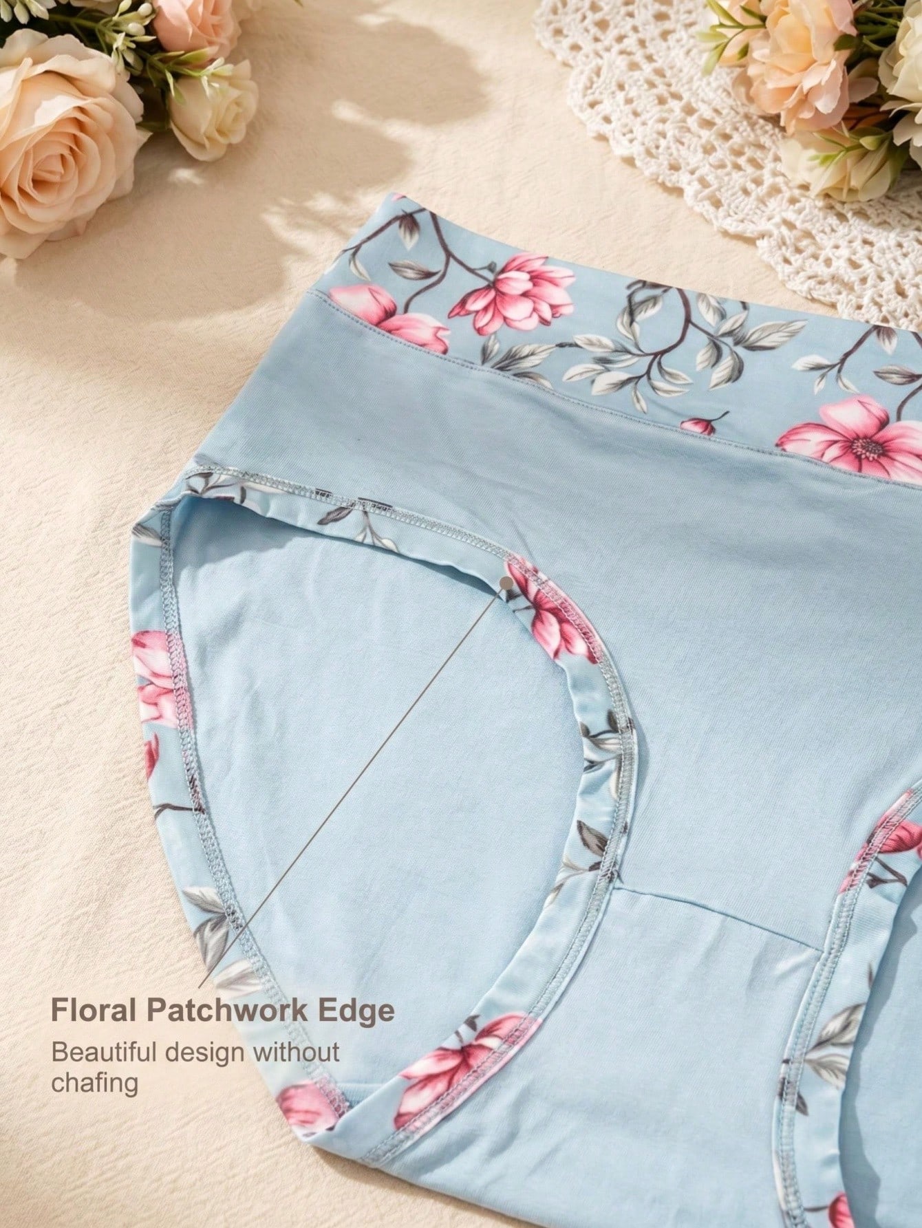 5PCS Büyük Beden Kadın Çiçek D - Women Fashion Wear incelemesi ve fiyatı