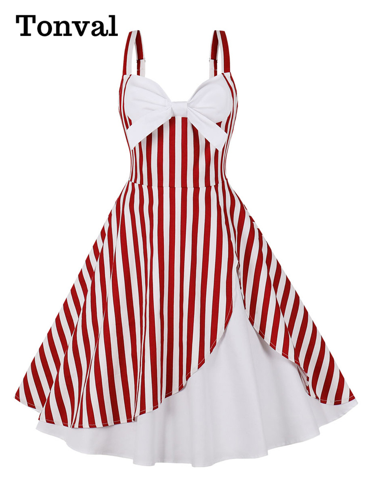 Tonval v yaka yay ön şemsiye v - Women'S Fashion Of The 50S incelemesi ve fiyatı