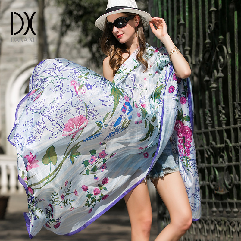 DANA XU %100 İpek Başörtüsü Mü - Women'S Fashion Poncho incelemesi ve fiyatı
