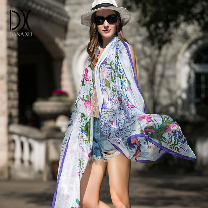 DANA XU %100 İpek Başörtüsü Mü - Women'S Fashion Poncho incelemesi ve fiyatı