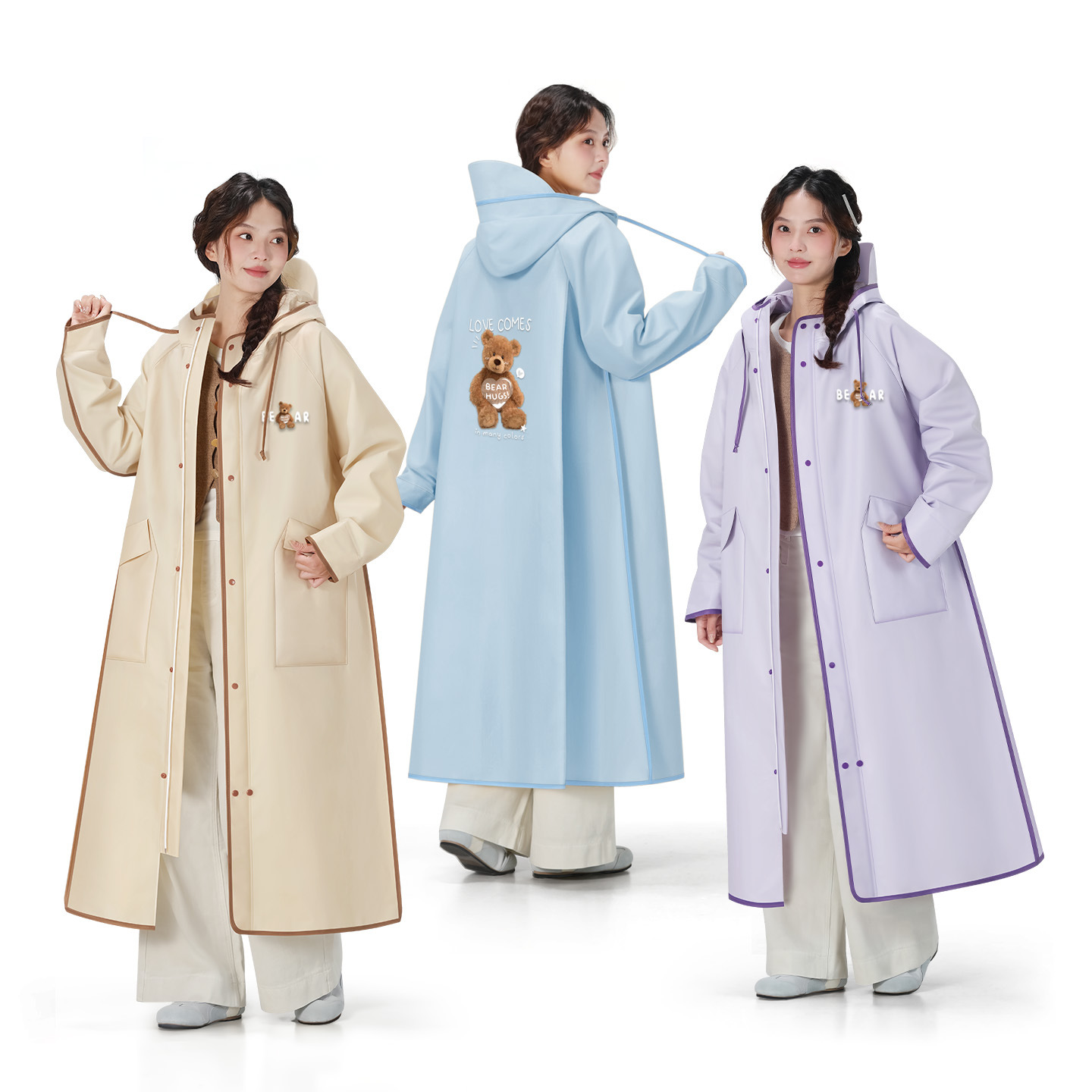 Moda Kadın Şeffaf Eva Plastik  - Women'S Fashion Raincoat incelemesi ve fiyatı