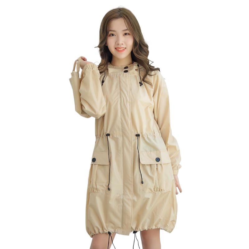 Hafif Su Geçirmez Yağmurluk Ka - Women'S Fashion Raincoat incelemesi ve fiyatı