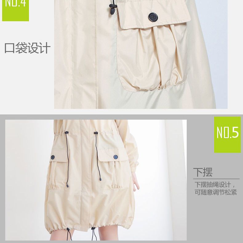 Hafif Su Geçirmez Yağmurluk Ka - Women'S Fashion Raincoat incelemesi ve fiyatı