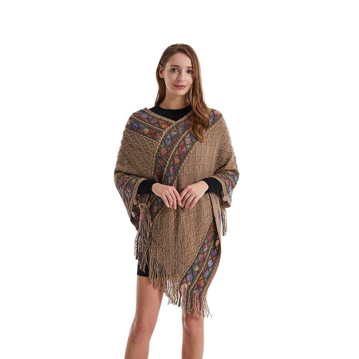 Kadın İlkbahar Sonbahar Panço  - Women'S Fashion Poncho incelemesi ve fiyatı