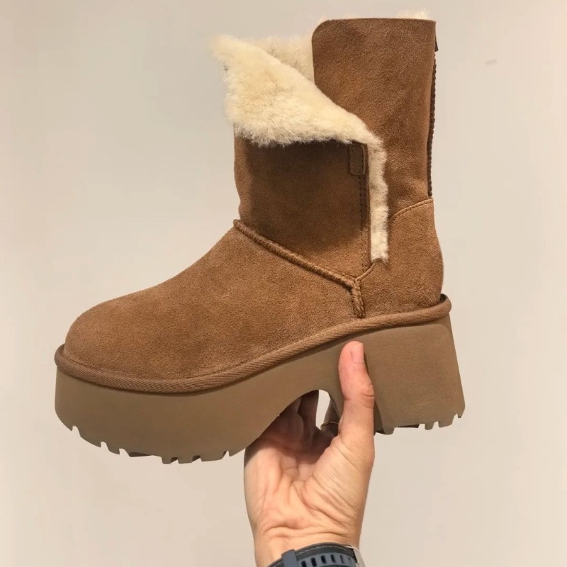 Kadın Kar Botları Moda Süet Gü - Women Fashion Youtube incelemesi ve fiyatı
