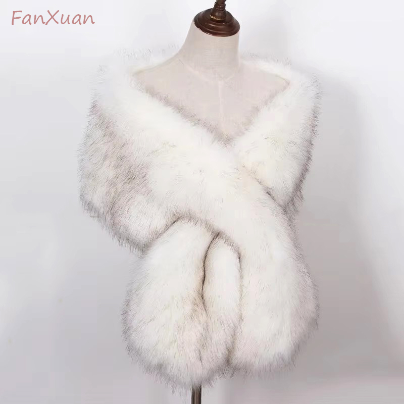 Sahte Tilki Kürk Kadın Sarar U - Women'S Fashion Poncho incelemesi ve fiyatı