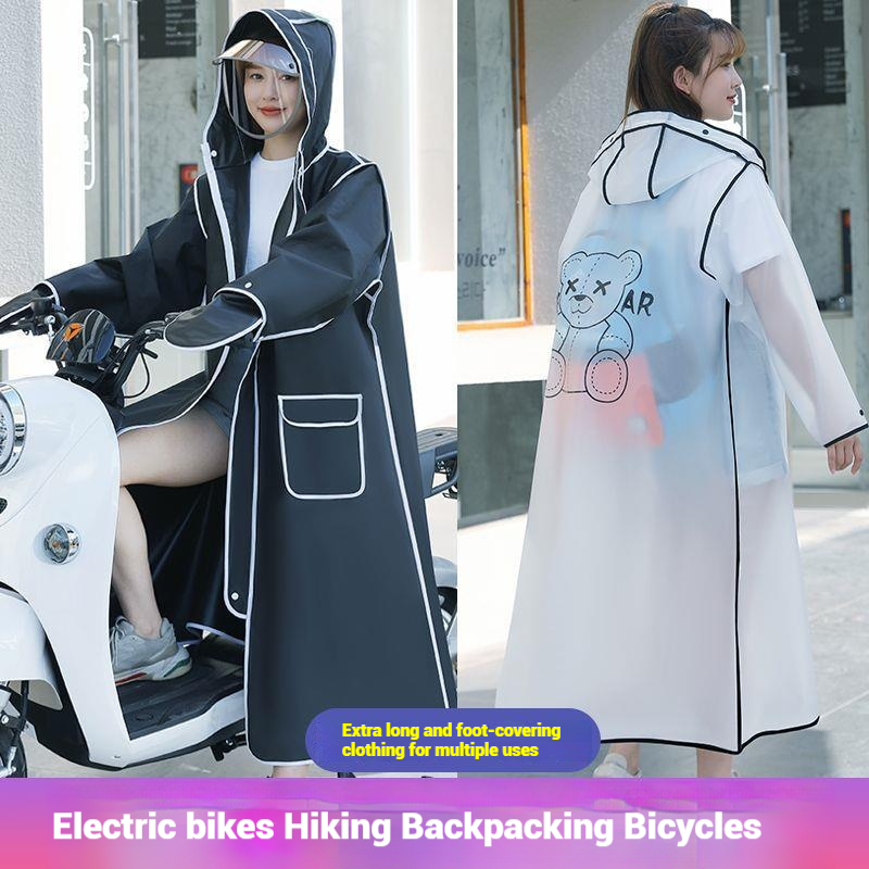 Siyah Moda Yetişkin Su Geçirme - Women'S Fashion Raincoat incelemesi ve fiyatı